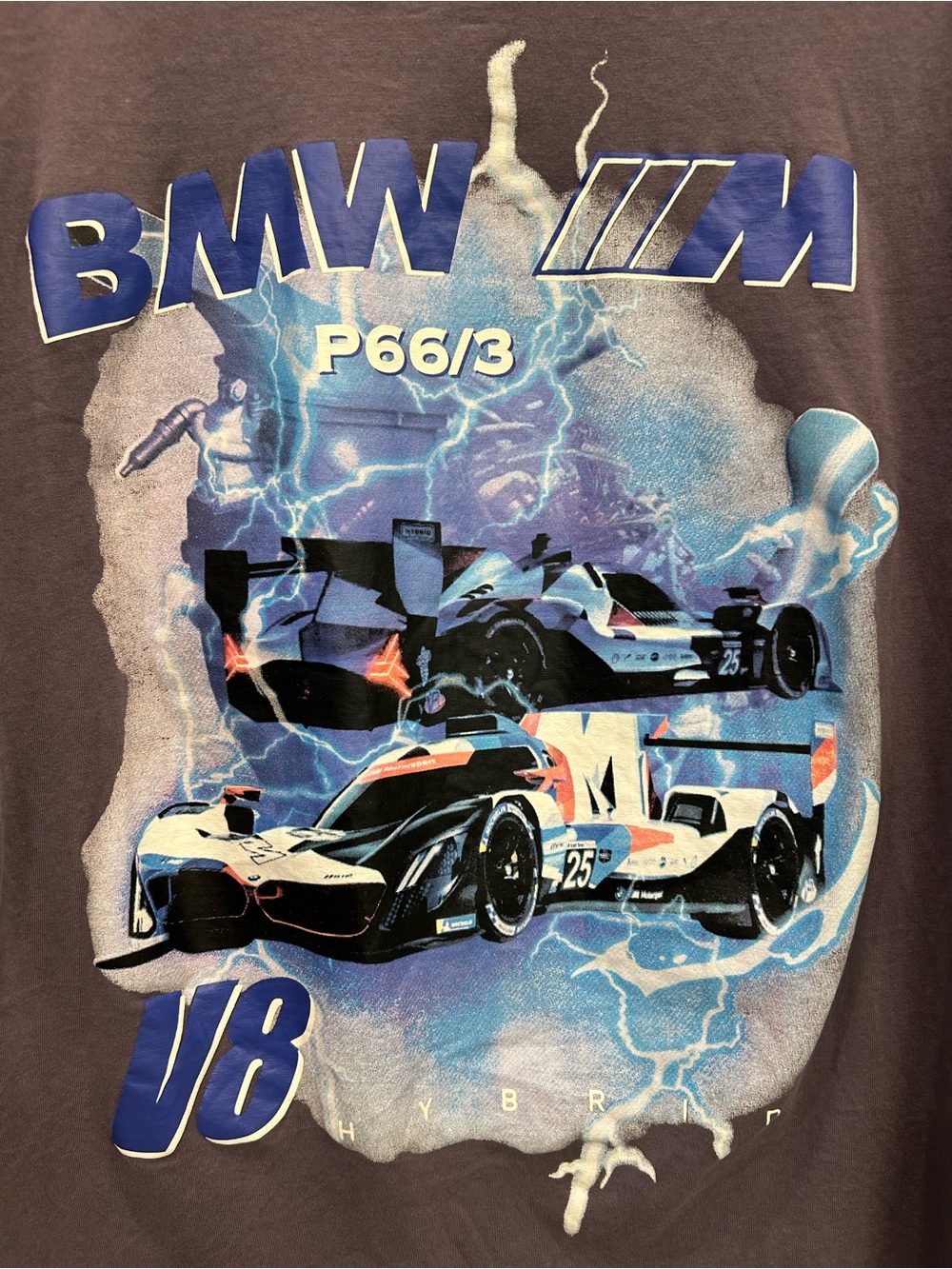 BMW M Motorsport Puma P66/3 Hybrid V8 Graphic Shirt Men's Large